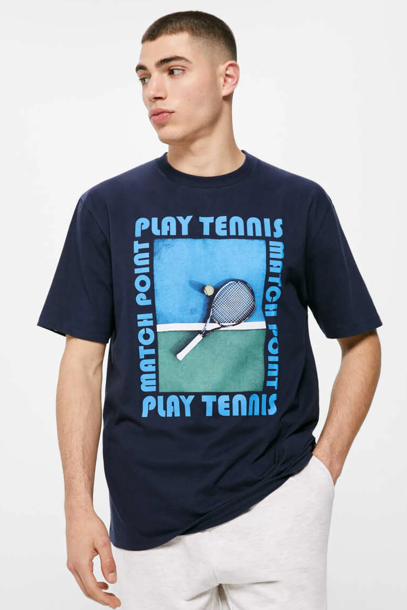 Springfield T-Shirt Bicicletas Azul Clearance