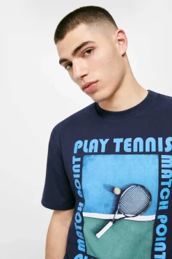 Springfield T-Shirt Bicicletas Azul Clearance