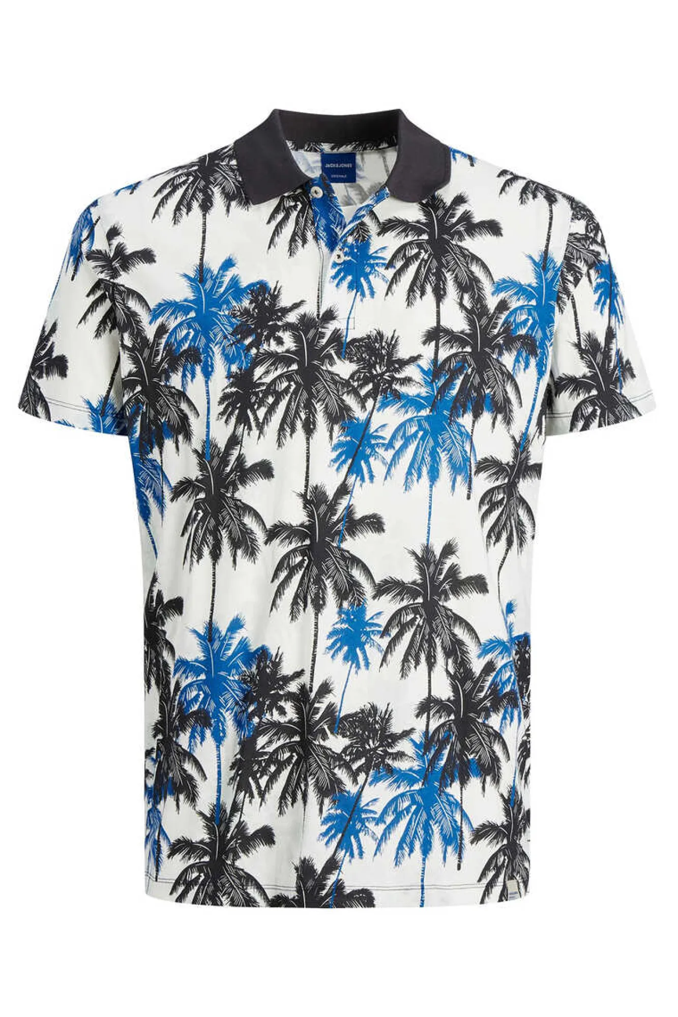 Jack & Jones T-Shirt Com Estampado Floral Marinho Clearance