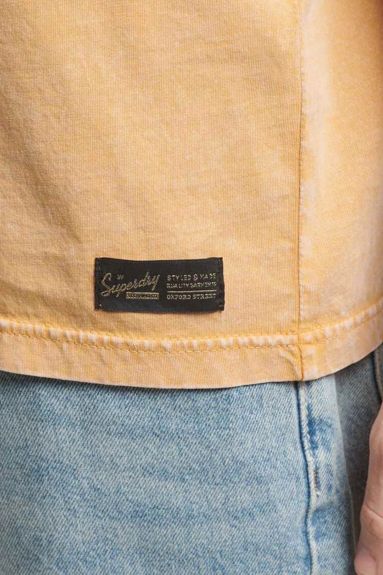 Superdry T-Shirt Com Logo Vintage Logo Corporate Camelo Sale