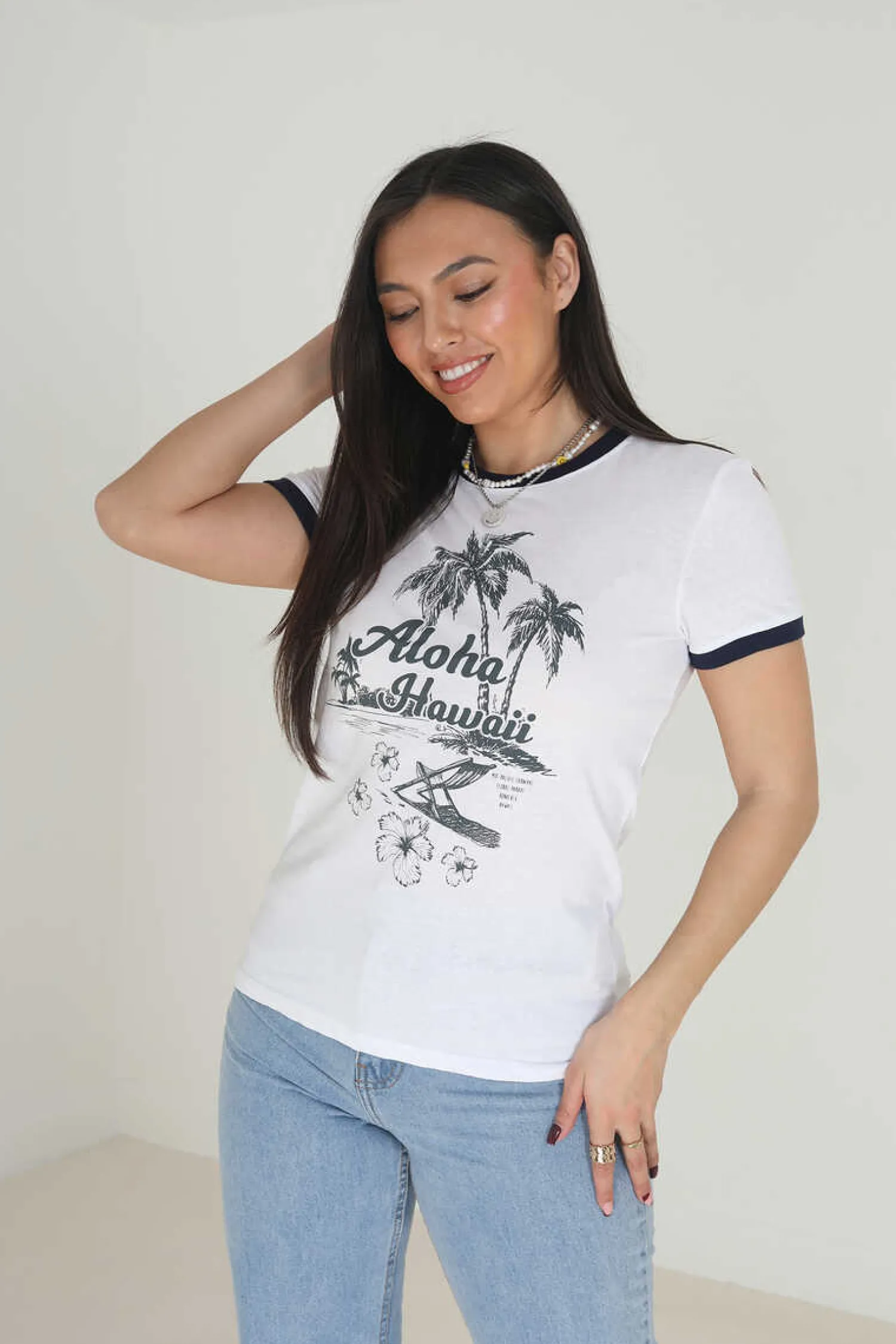 Brave Soul T-Shirts-T-Shirt Com Print E Manga Curta