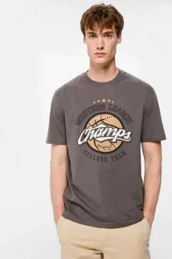 Springfield T-Shirt Crocodilo Mix Cinza Sale