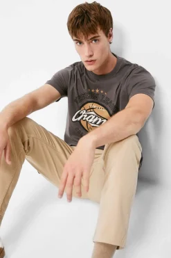 Springfield T-Shirt Crocodilo Mix Cinza Sale