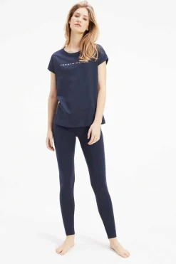 Tommy Jeans Pijamas-T-Shirt De Algodao