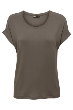 Only T-Shirts-T-Shirt De Gola Redonda