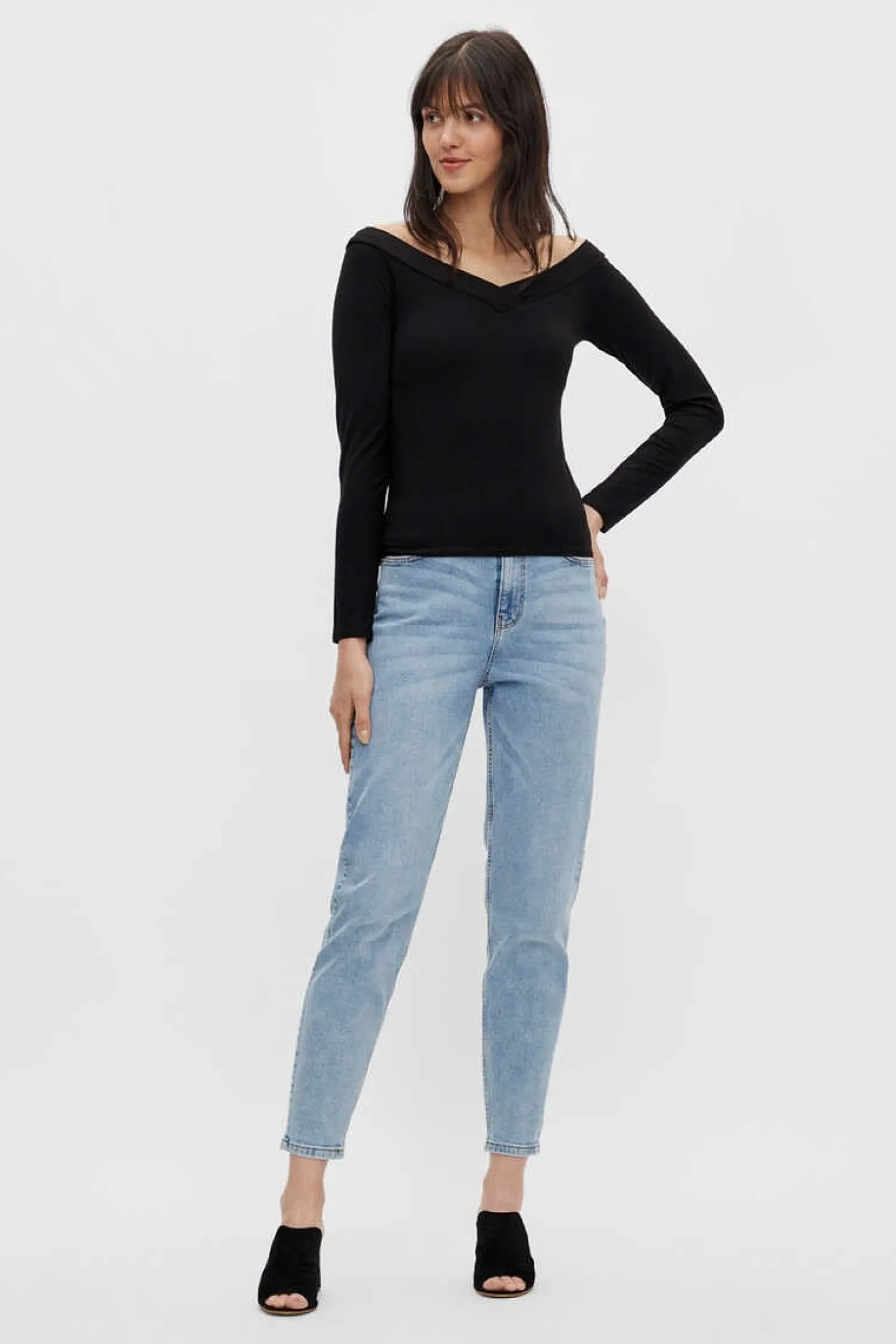 Pieces T-Shirts-T-Shirt De Malha