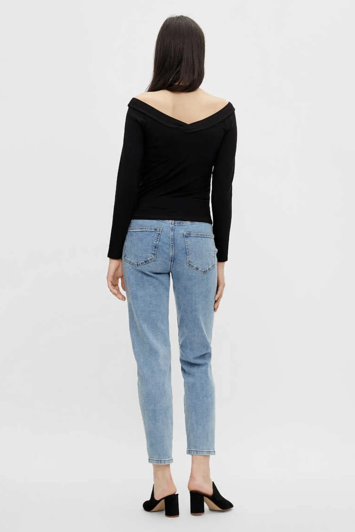 Pieces T-Shirts-T-Shirt De Malha