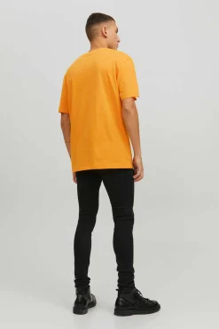 Jack & Jones T-Shirt De Manga Curta Camelo Clearance