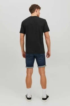 Jack & Jones T-Shirt De Manga Curta Preto Discount