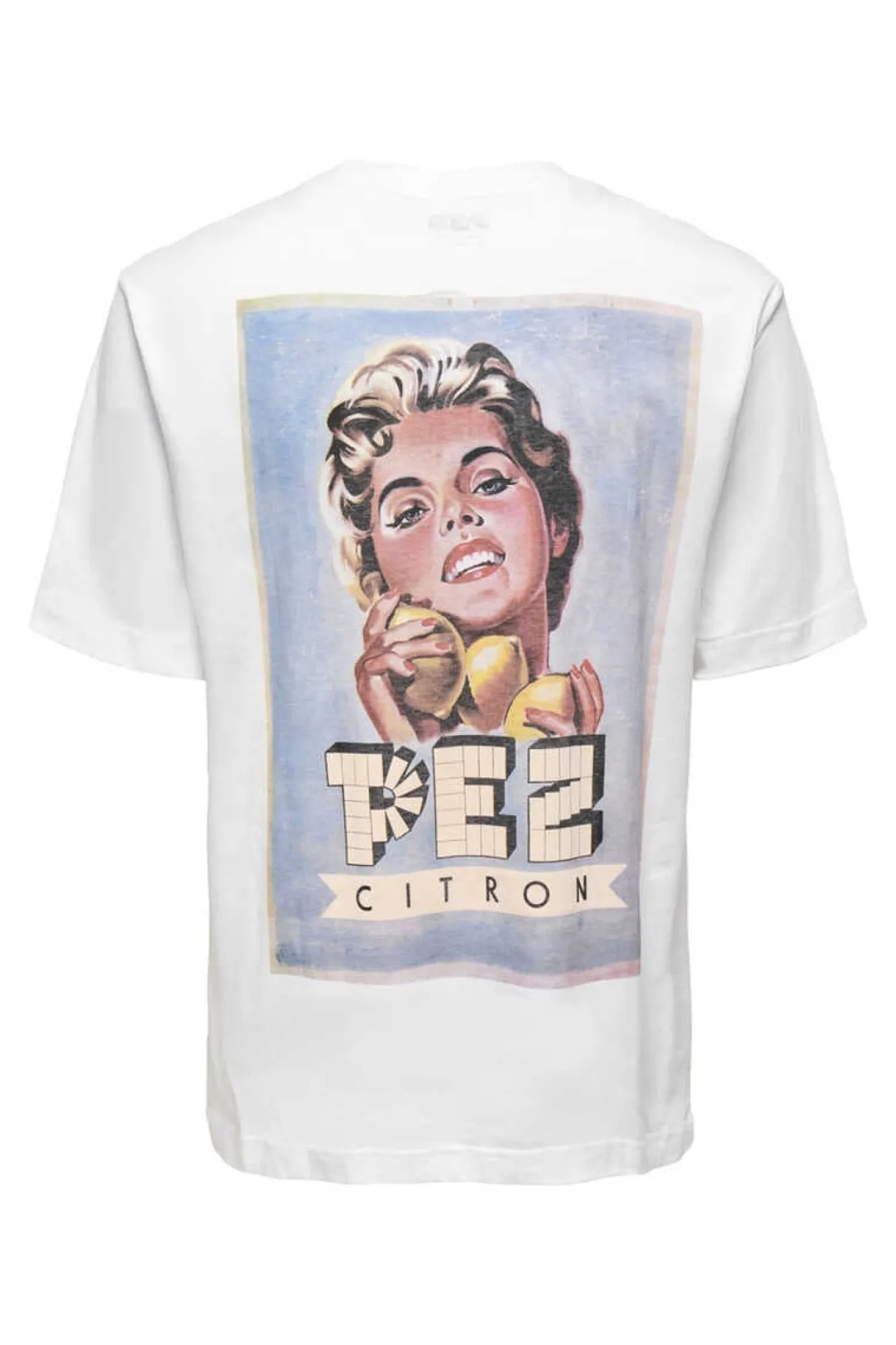 Only & Sons T-Shirt De Manga Curta Branco Hot