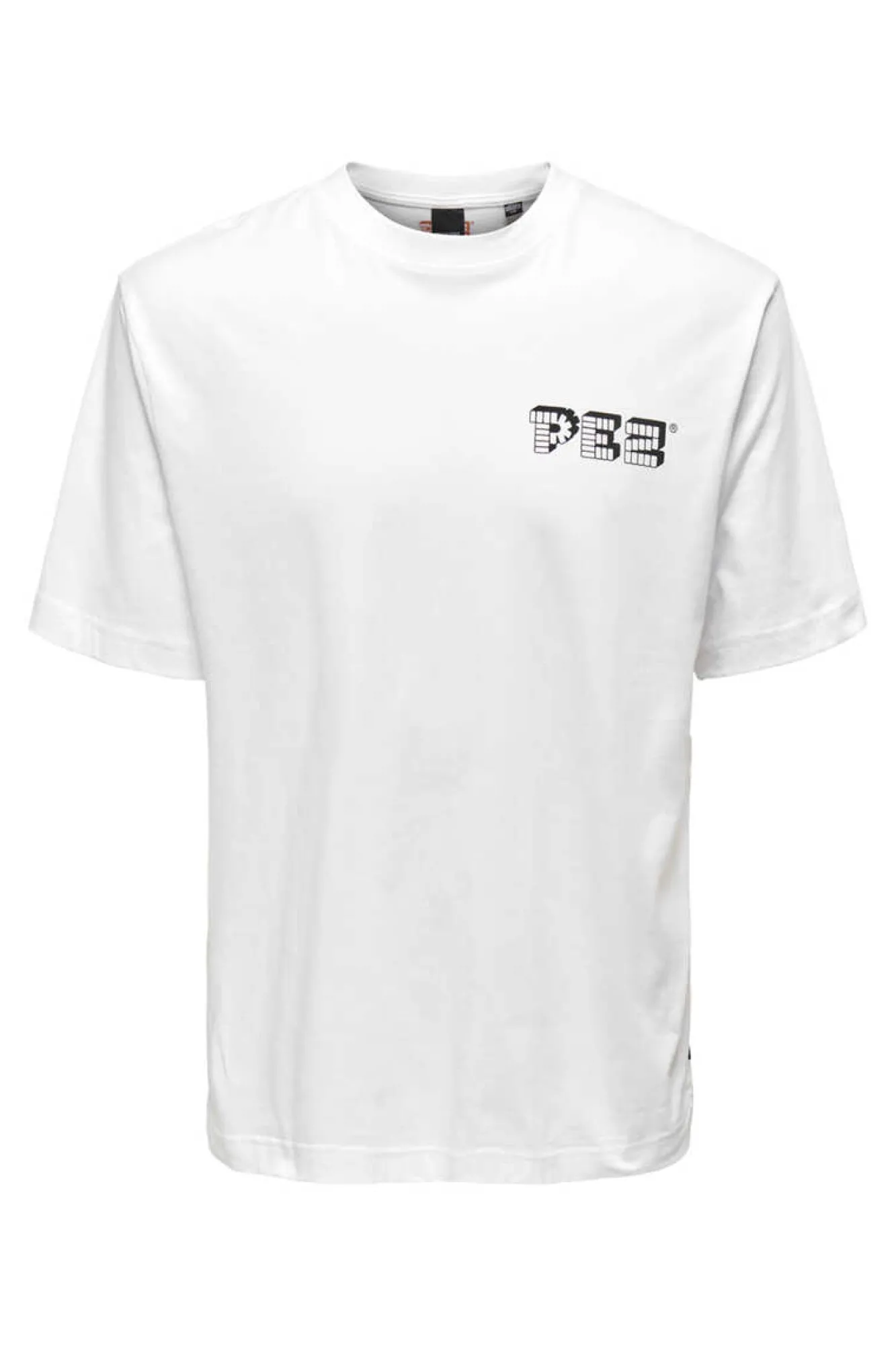 Only & Sons T-Shirt De Manga Curta Branco Hot