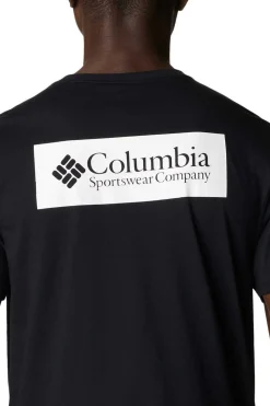 Columbia T-Shirt De Manga Curta North Cascades™ Para Homem Preto Best