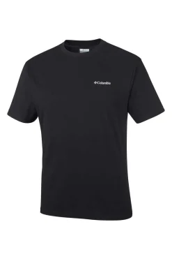 Columbia T-Shirt De Manga Curta North Cascades™ Para Homem Preto Best