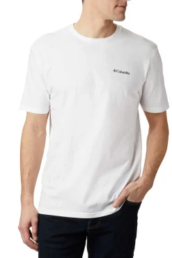 Columbia T-Shirt De Manga Curta North Cascades™ Para Homem Branco