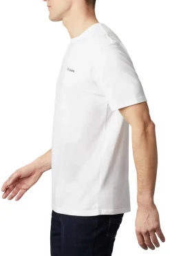 Columbia T-Shirt De Manga Curta North Cascades™ Para Homem Branco