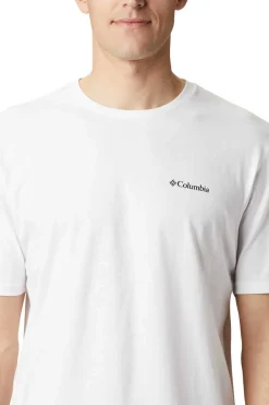 Columbia T-Shirt De Manga Curta North Cascades™ Para Homem Branco