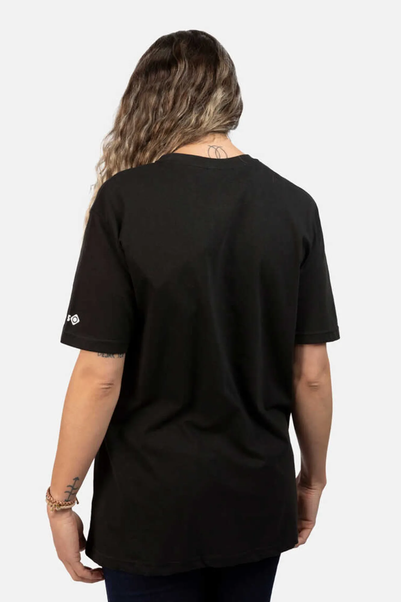 Izas T-Shirt De Manga Curta De Algodao Unissexo Ena Preto Outlet