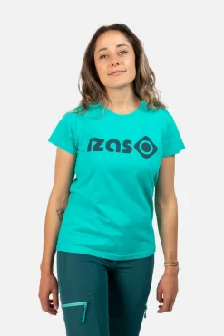 Izas Outdoor-T-Shirt De Manga Curta De Algodao Bailo