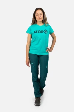 Izas Outdoor-T-Shirt De Manga Curta De Algodao Bailo