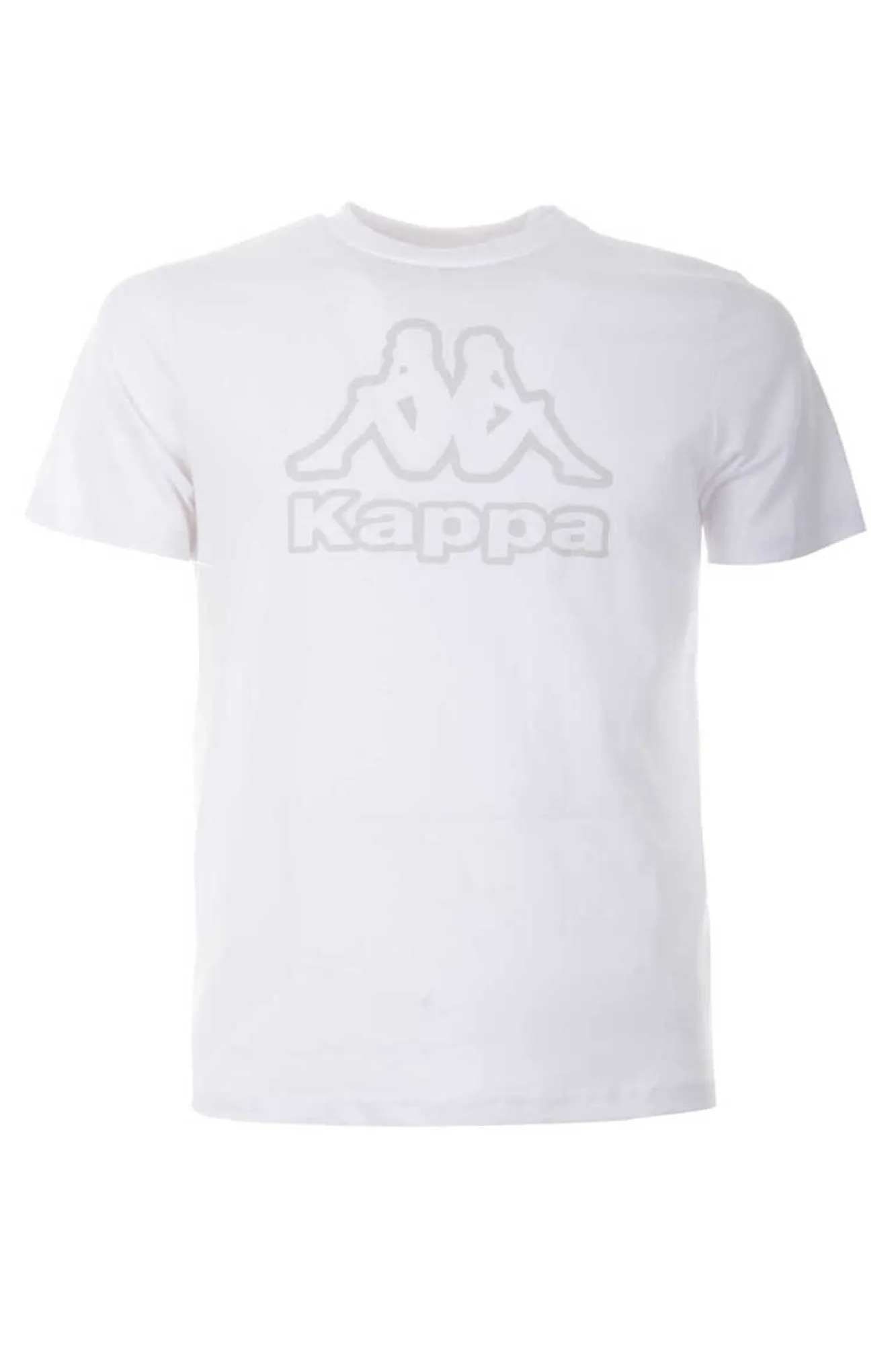 Kappa T-Shirt De Manga Curta Branco Outlet