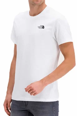 The North Face T-Shirt De Manga Curta Para Homem Branco