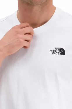The North Face T-Shirt De Manga Curta Para Homem Branco