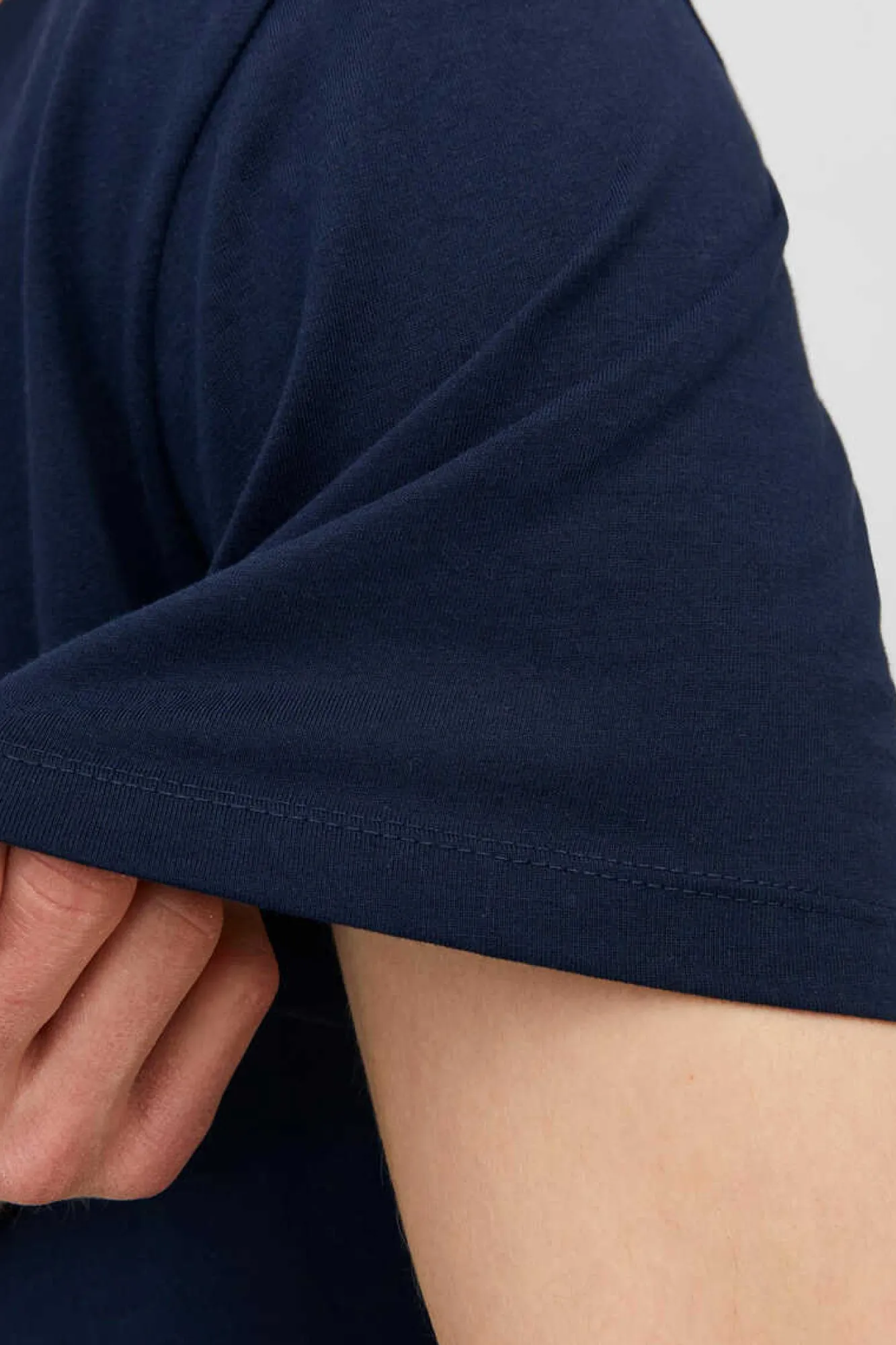 Jack & Jones T-Shirt De Manga Curta Print Foto Marinho Clearance