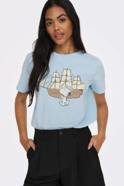 JDY Licencas-T-Shirt Do Snoopy