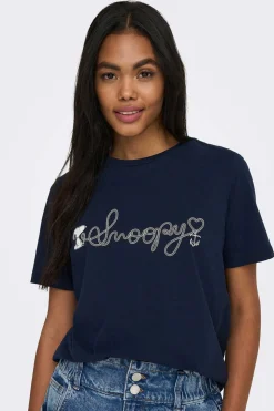 JDY Licencas-T-Shirt Do Snoopy