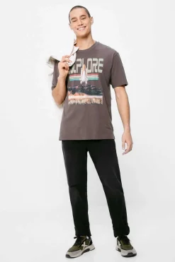 Springfield T-Shirt Explore Mix Cinza Best