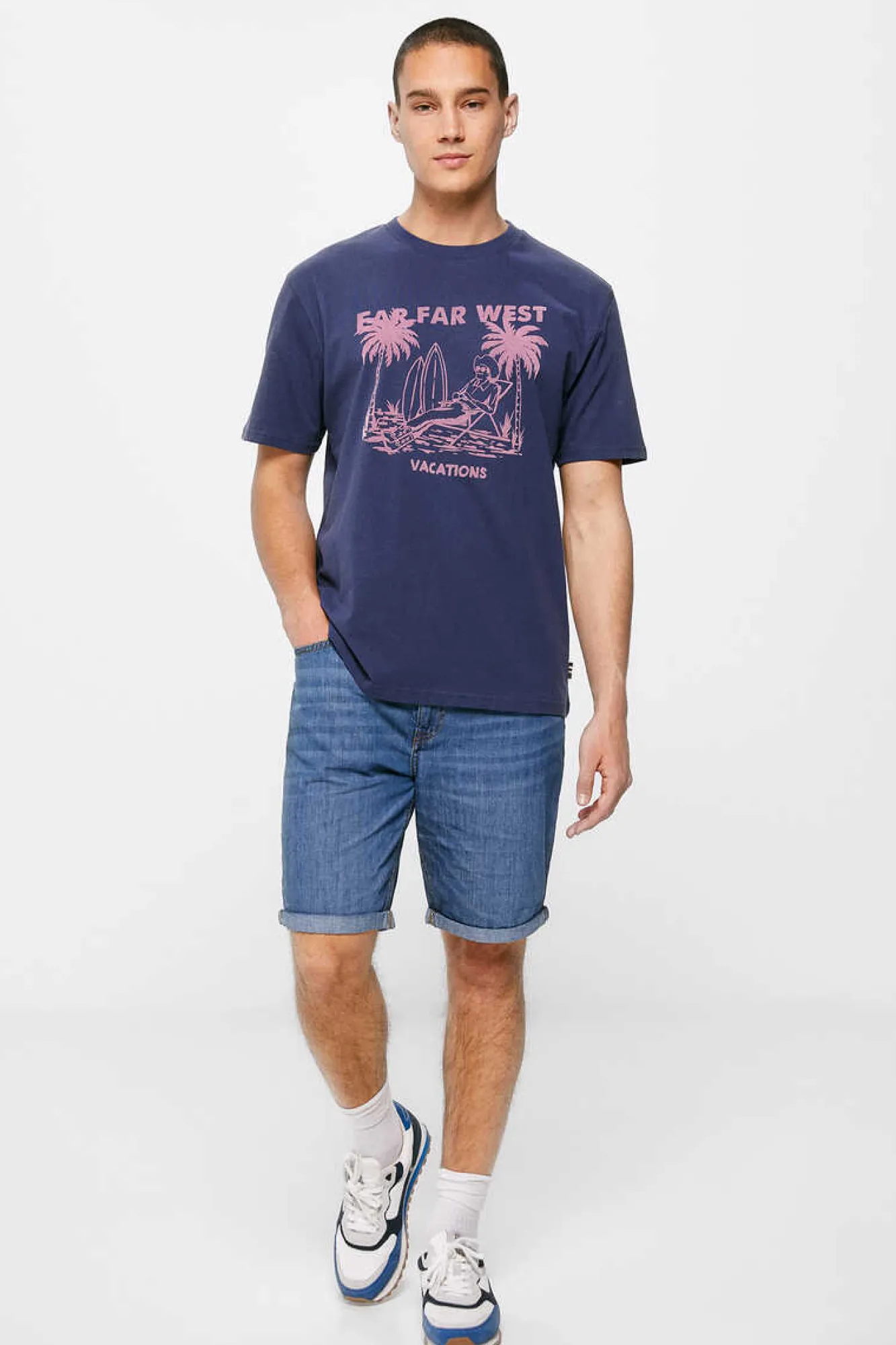 Springfield T-Shirt Far West Azulado Online