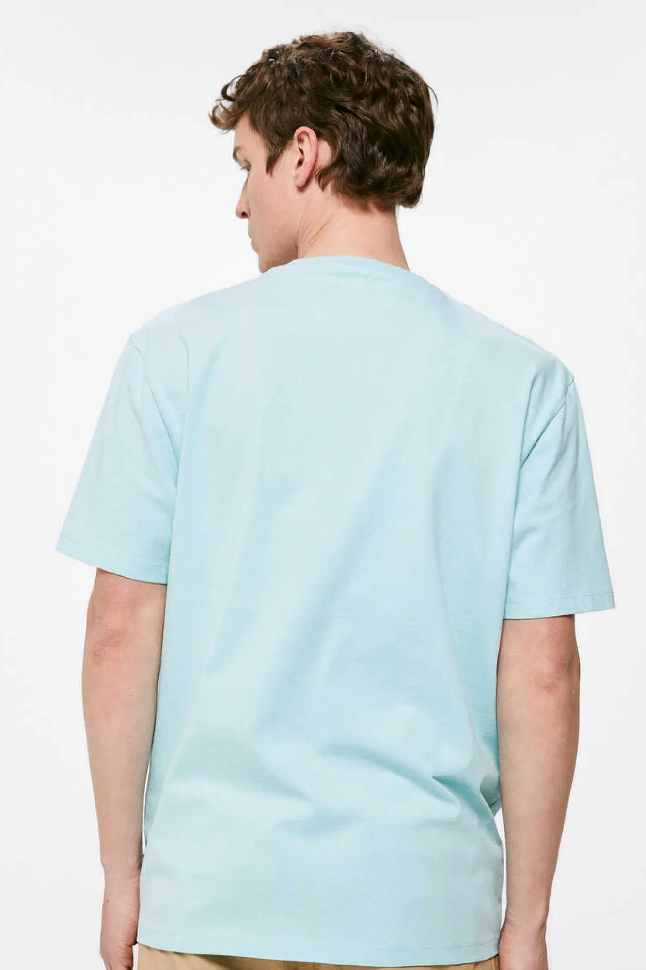 Springfield T-Shirt Geometric Van Turquesa Hot