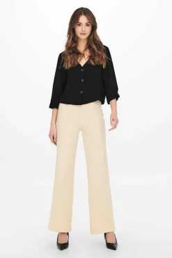 JDY Camisas E Blusas-T-Shirt Gola Em Bico