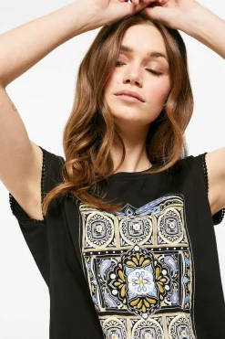 Springfield T-Shirts-T-Shirt Grafica Etnica