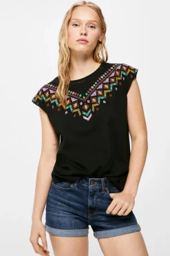 Springfield T-Shirts-T-Shirt Grafica Etnica Relevo