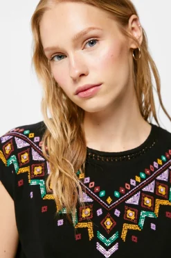 Springfield T-Shirts-T-Shirt Grafica Etnica Relevo