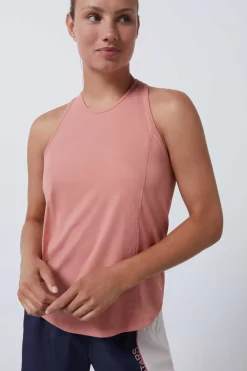 Dash and Stars T-Shirts-T-Shirt Halter Rosa