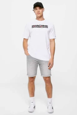 Springfield T-Shirt Imagine Dragons Hands Branco