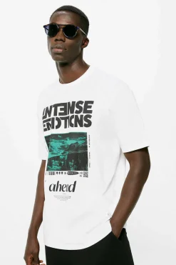 Springfield T-Shirt Intense Emotions Branco New
