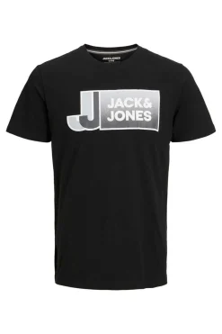 Jack & Jones T-Shirt Logo Preto Discount