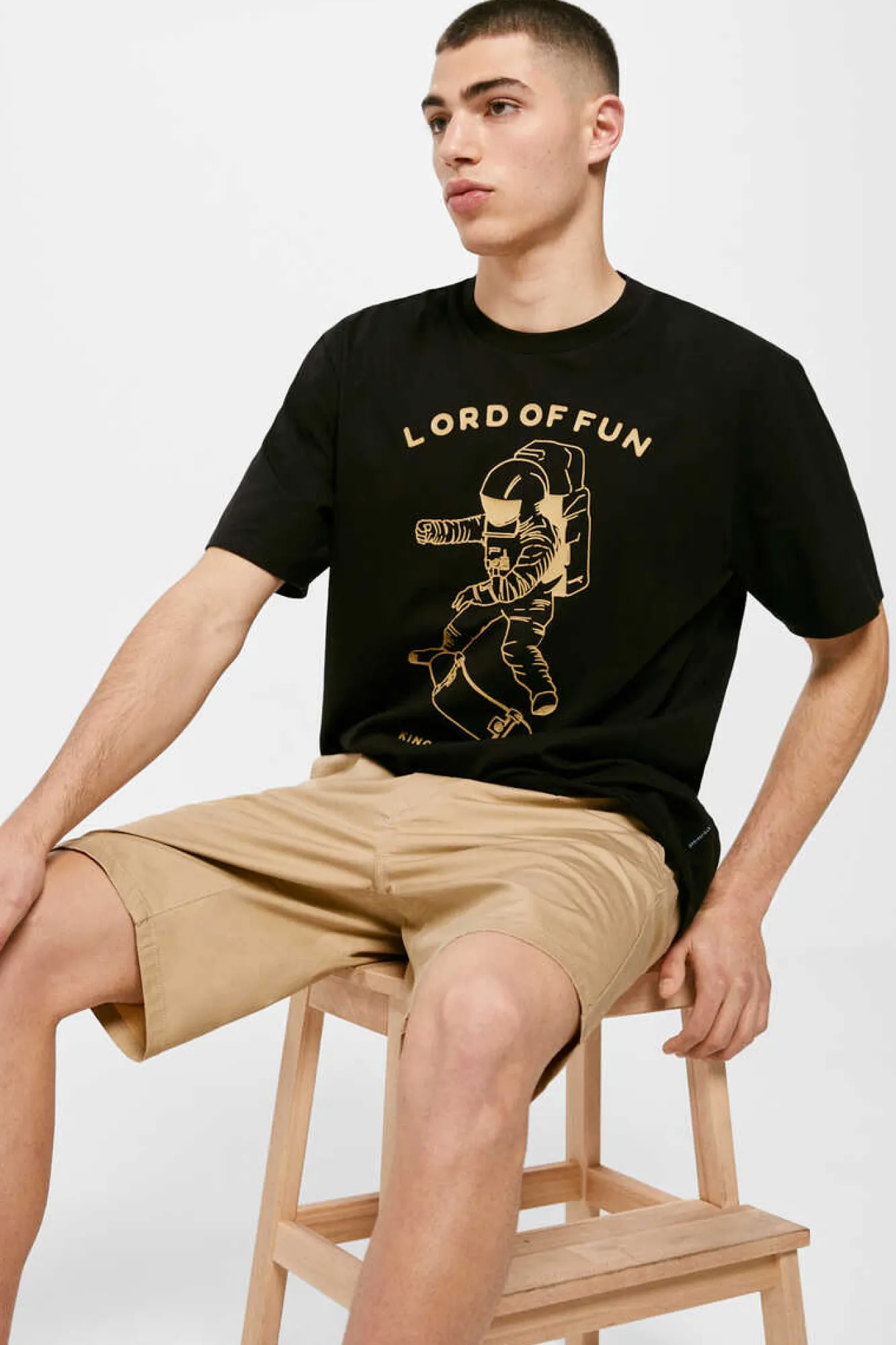 Springfield T-Shirt Lord Of Fun Preto