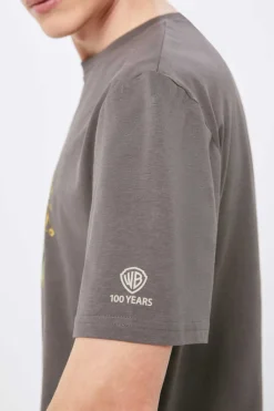 Springfield T-Shirt Lord Of The Rings Mix Cinza Sale