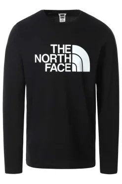 The North Face T-Shirt Manga Comprida Logo Preto Best