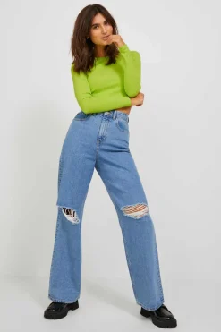 Jack & Jones T-Shirts-T-Shirt Manga Comprida Tecido Rib