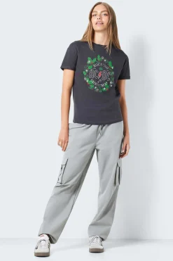 Noisy May Licencas-T-Shirt Manga Curta "Acdc"
