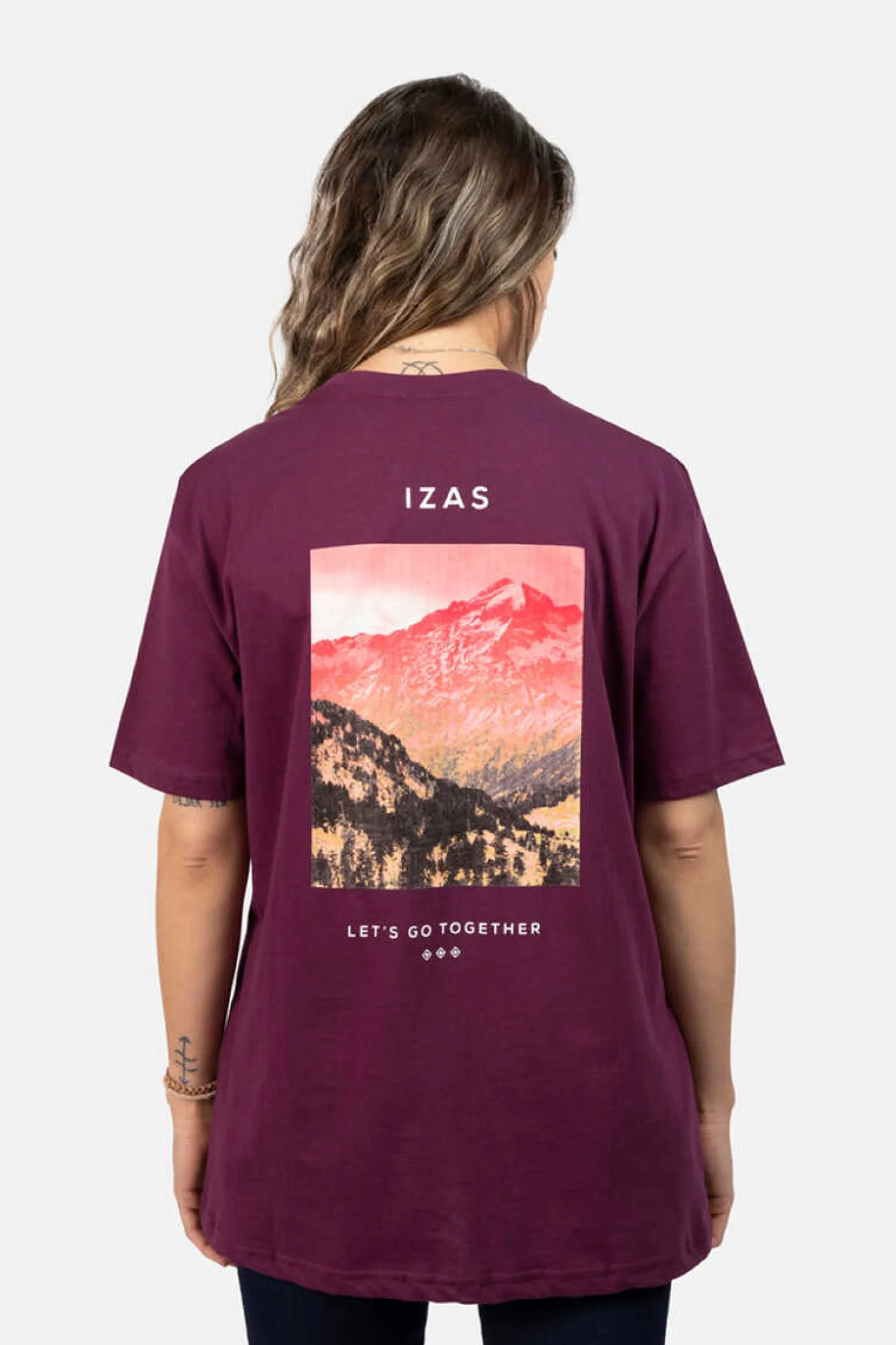 Izas Outdoor-T-Shirt Manga Curta Apies