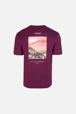 Izas Outdoor-T-Shirt Manga Curta Apies