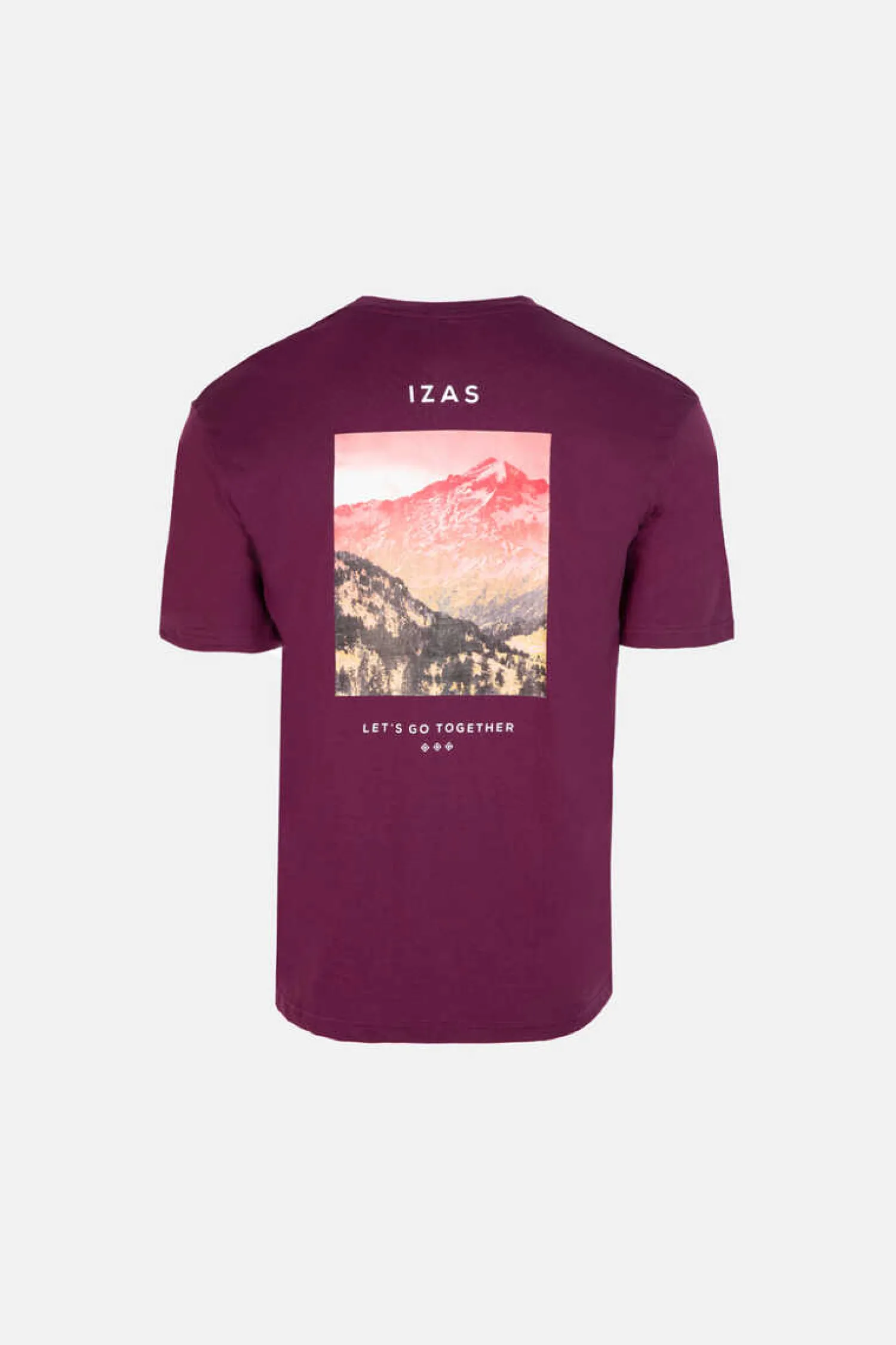 Izas Outdoor-T-Shirt Manga Curta Apies