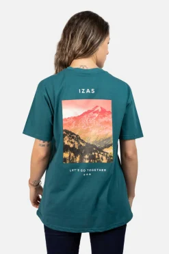 Izas Outdoor-T-Shirt Manga Curta Apies