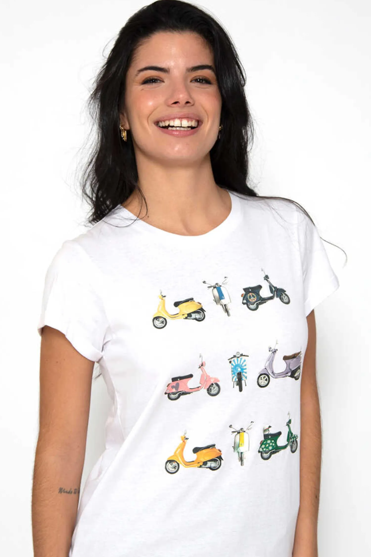 Brave Soul T-Shirts-T-Shirt Manga Curta Estampada